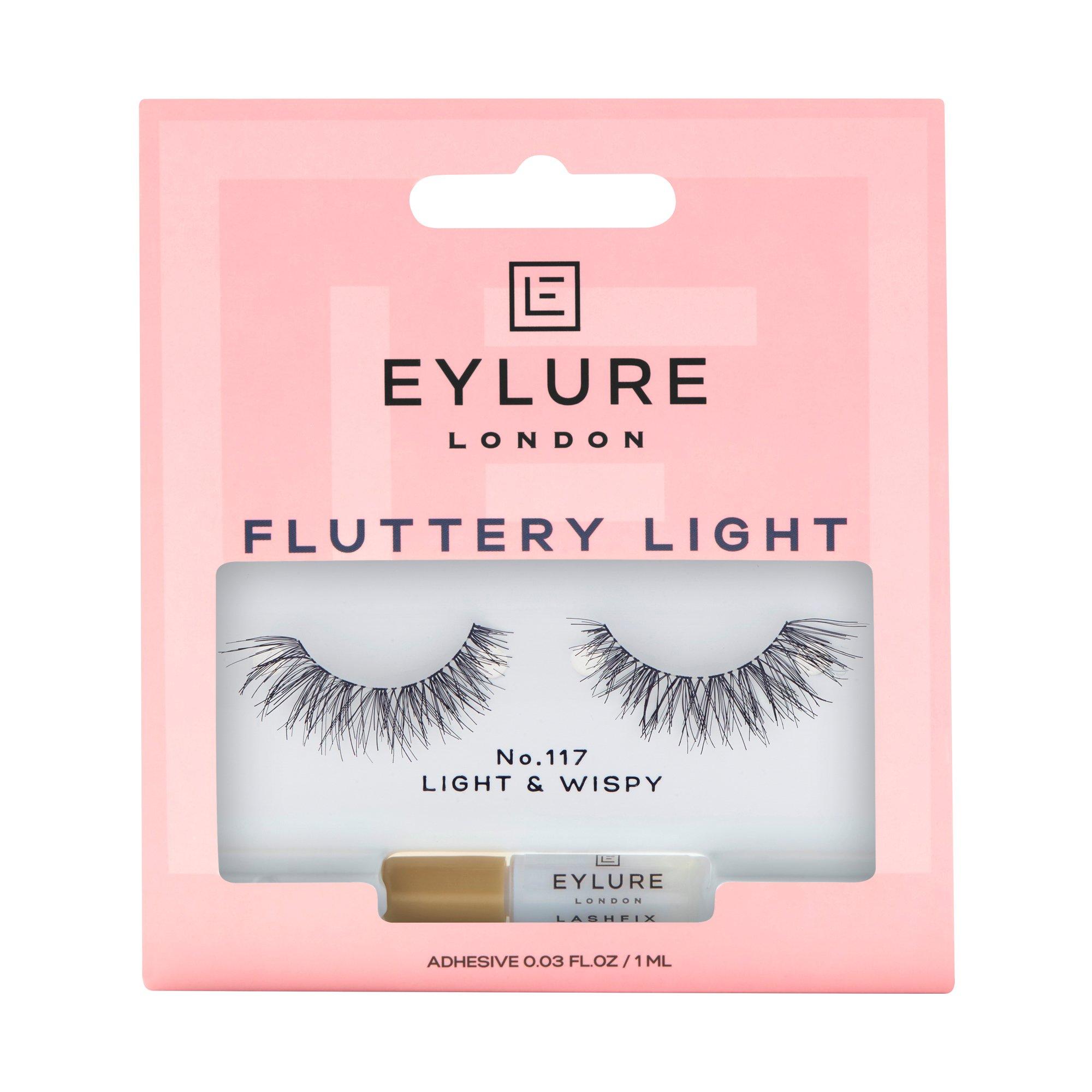 Image of Künstliche Wimpern Fluttery Light 117 Damen Black