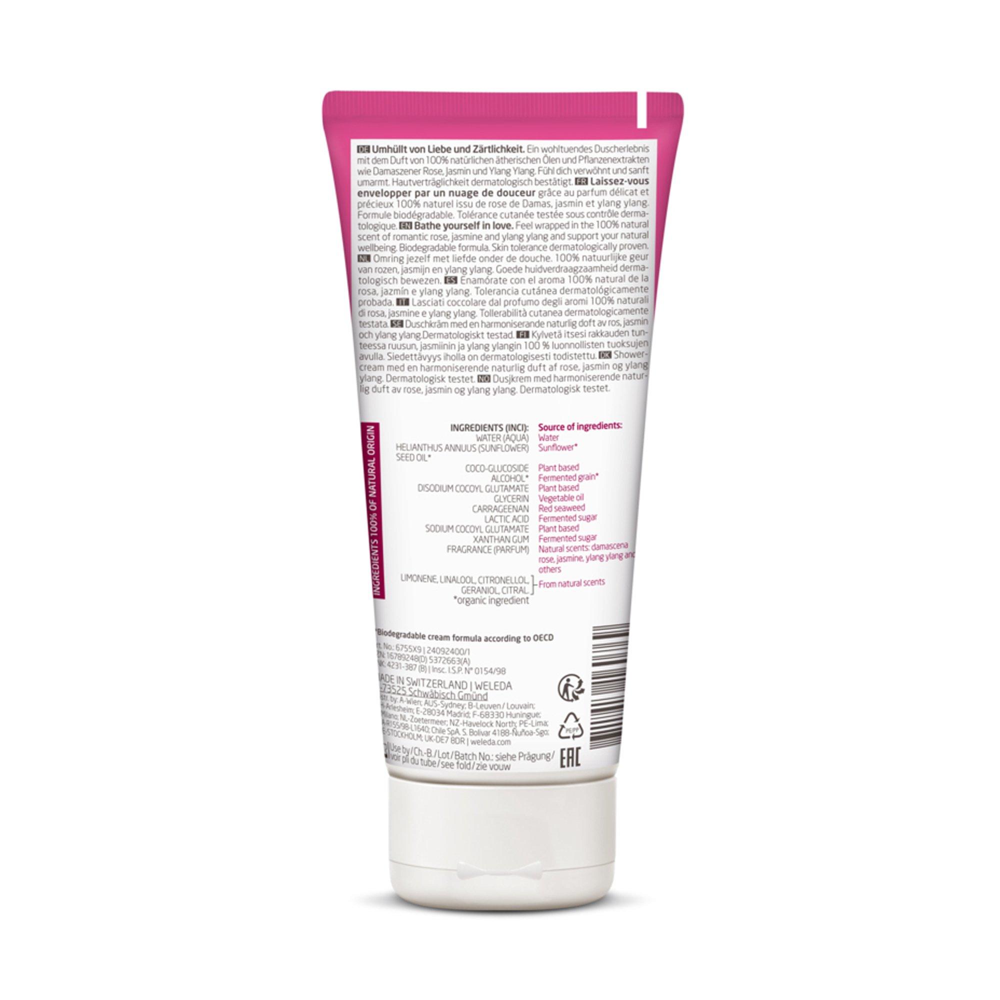 WELEDA Aroma Shower Love		 Aroma Shower Love, Crème De Douche 		 