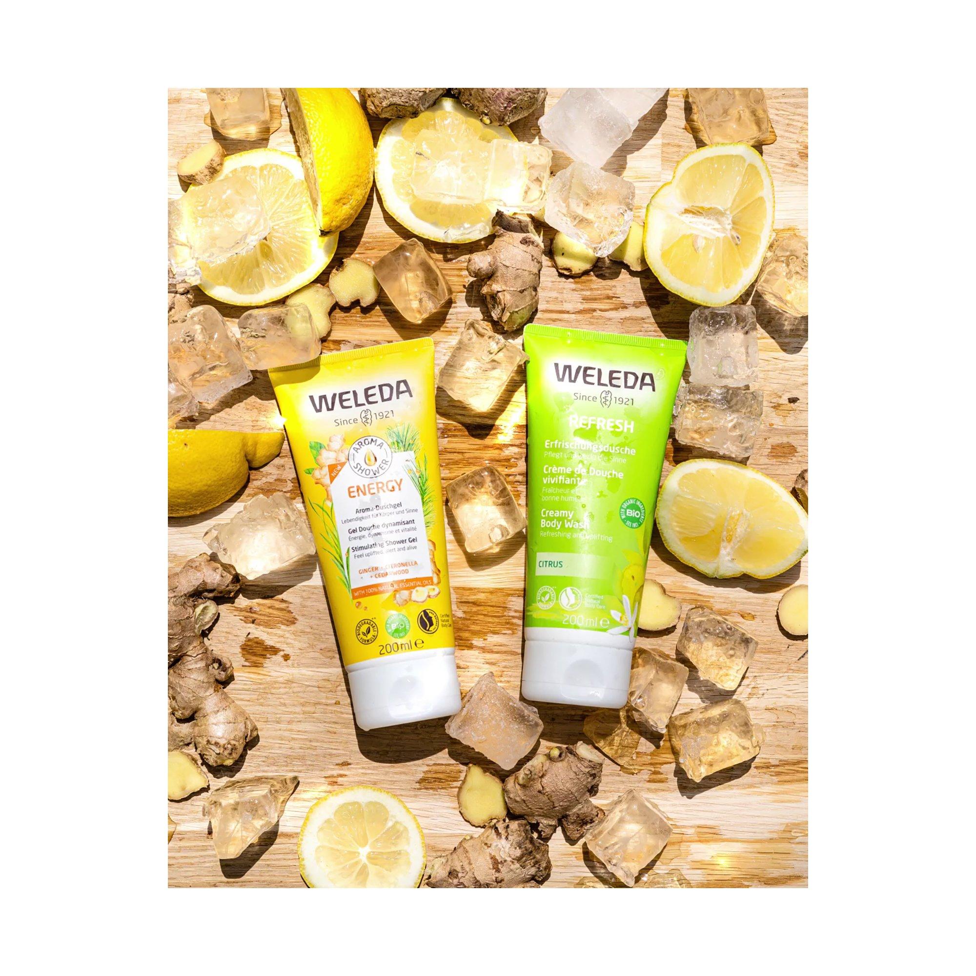 WELEDA  Aroma Shower Energy		 Aroma Shower Energy, Gel Douche Dynamisant  