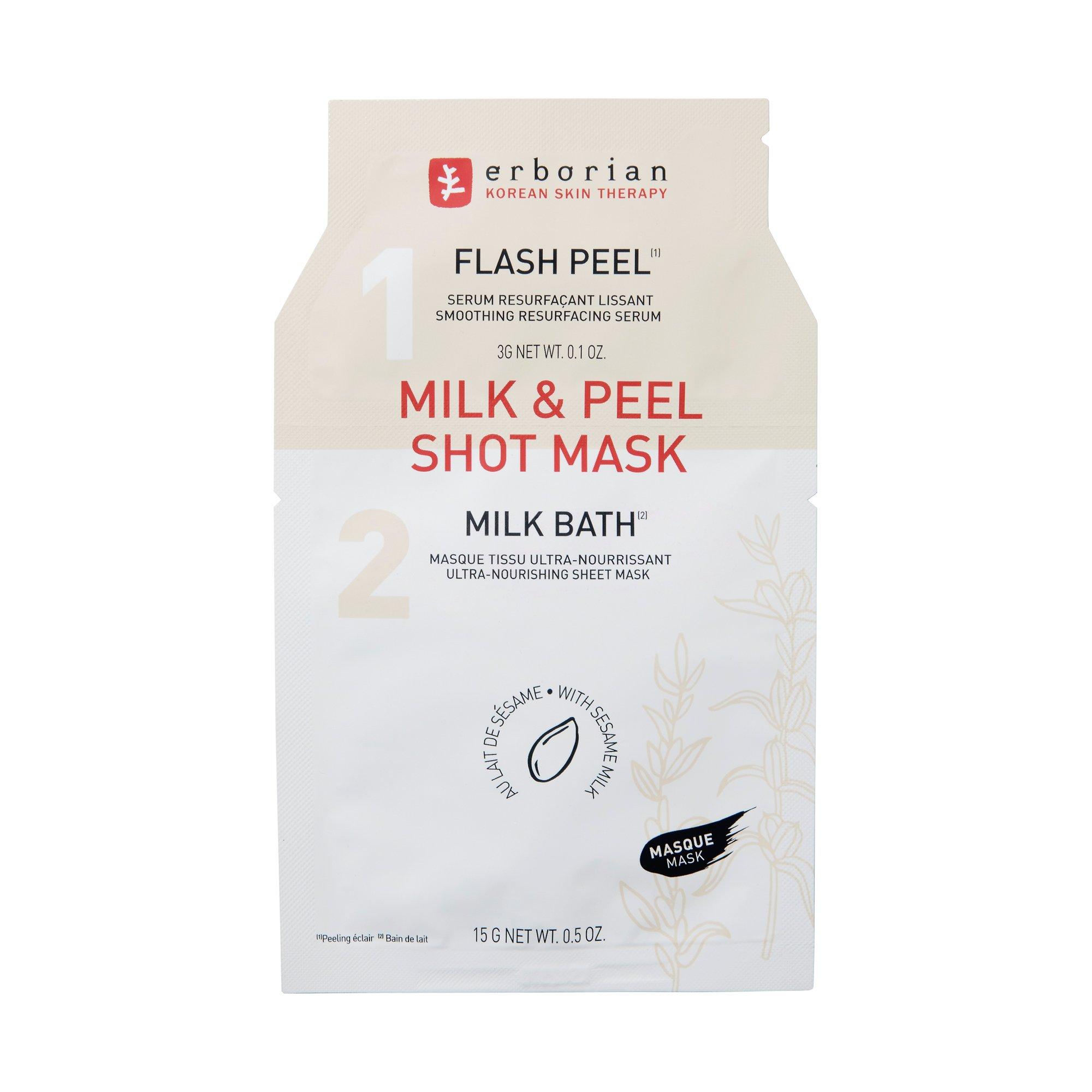 Image of Erborian Milk & Peel Shot Mask Damen 18g