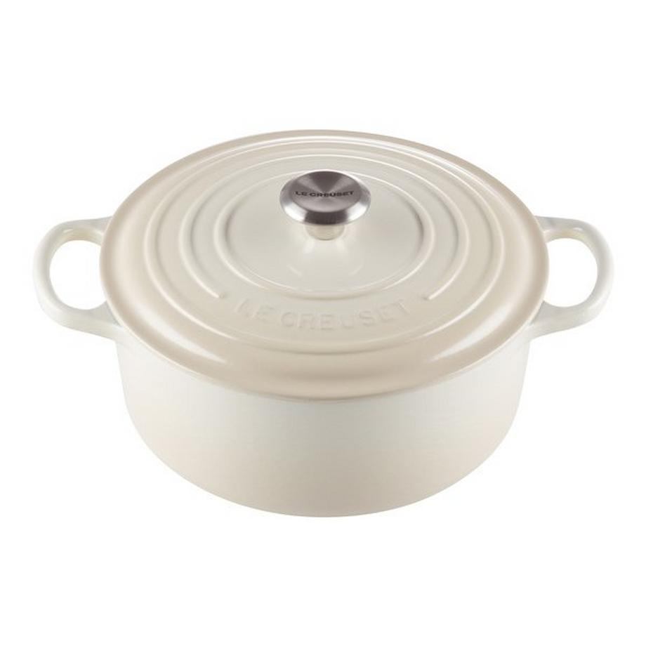 LE CREUSET Pentola per arrosti Signature, Meringue 