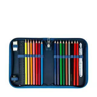 Scooli Schulrucksack-Set, 5-teilig EasyFit Multicolor