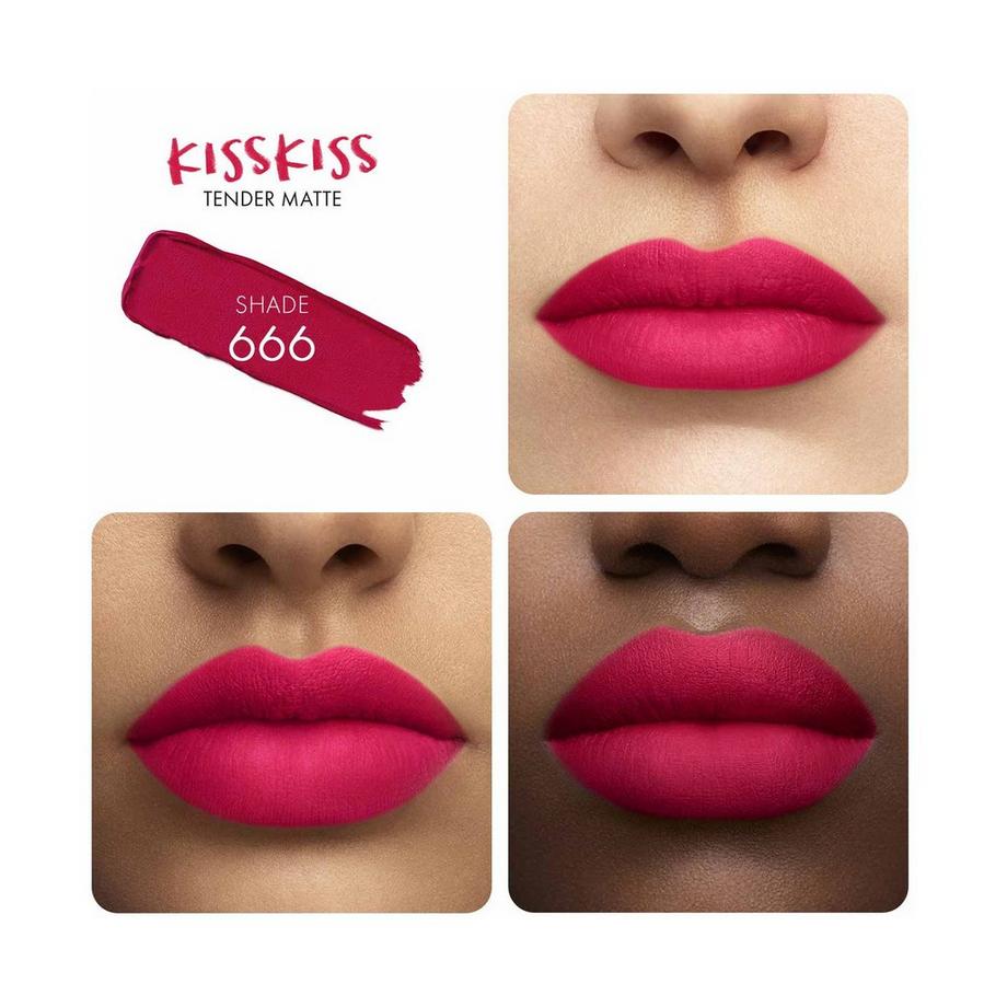 Guerlain Kiss Kiss Tender Mat Rossetto 