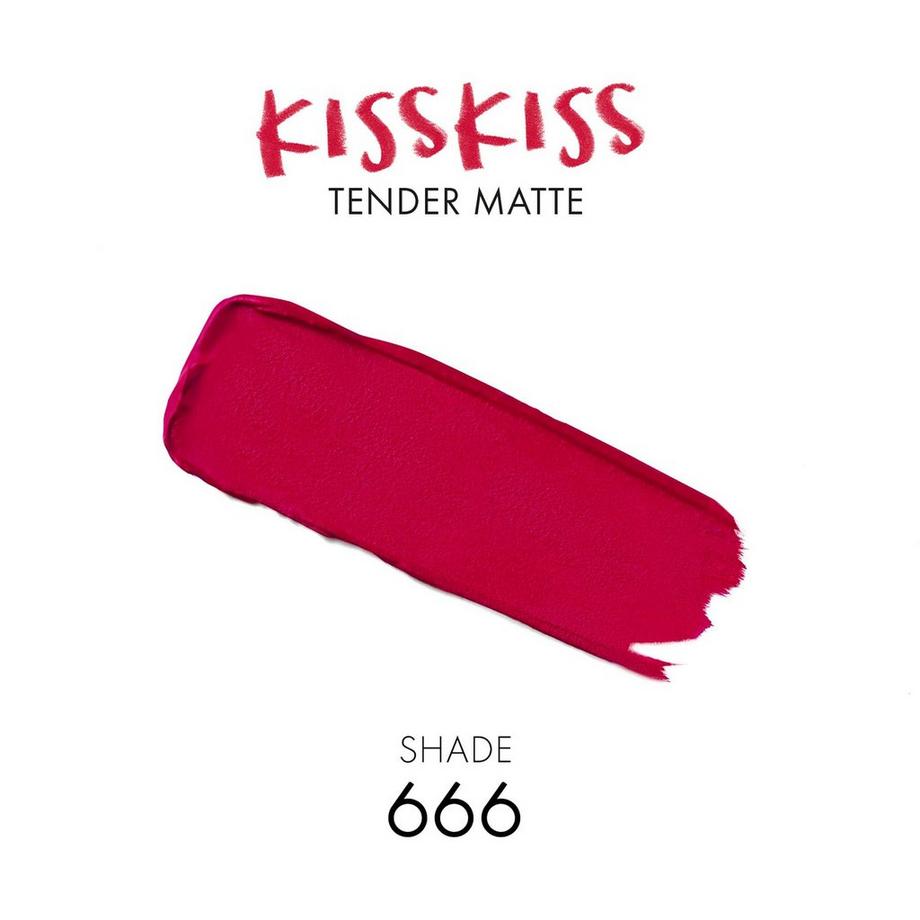 Guerlain Kiss Kiss Tender Mat Rossetto 
