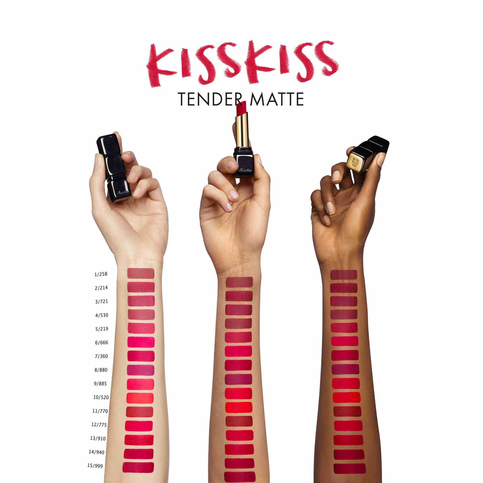 Guerlain Kiss Kiss Tender Mat Lippenstift 