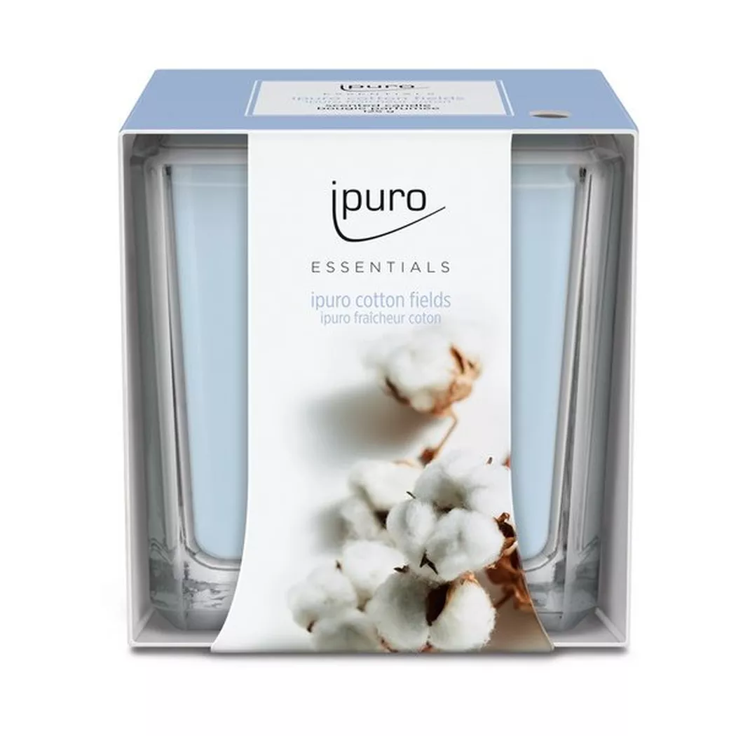 ipuro Essentials Cotton Fields Duftkerze 125g