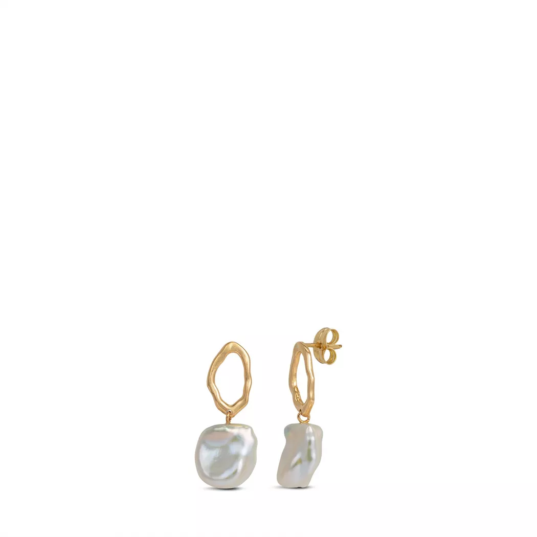 Puro® - Ohrringe, One Size, Gelbgold 2
