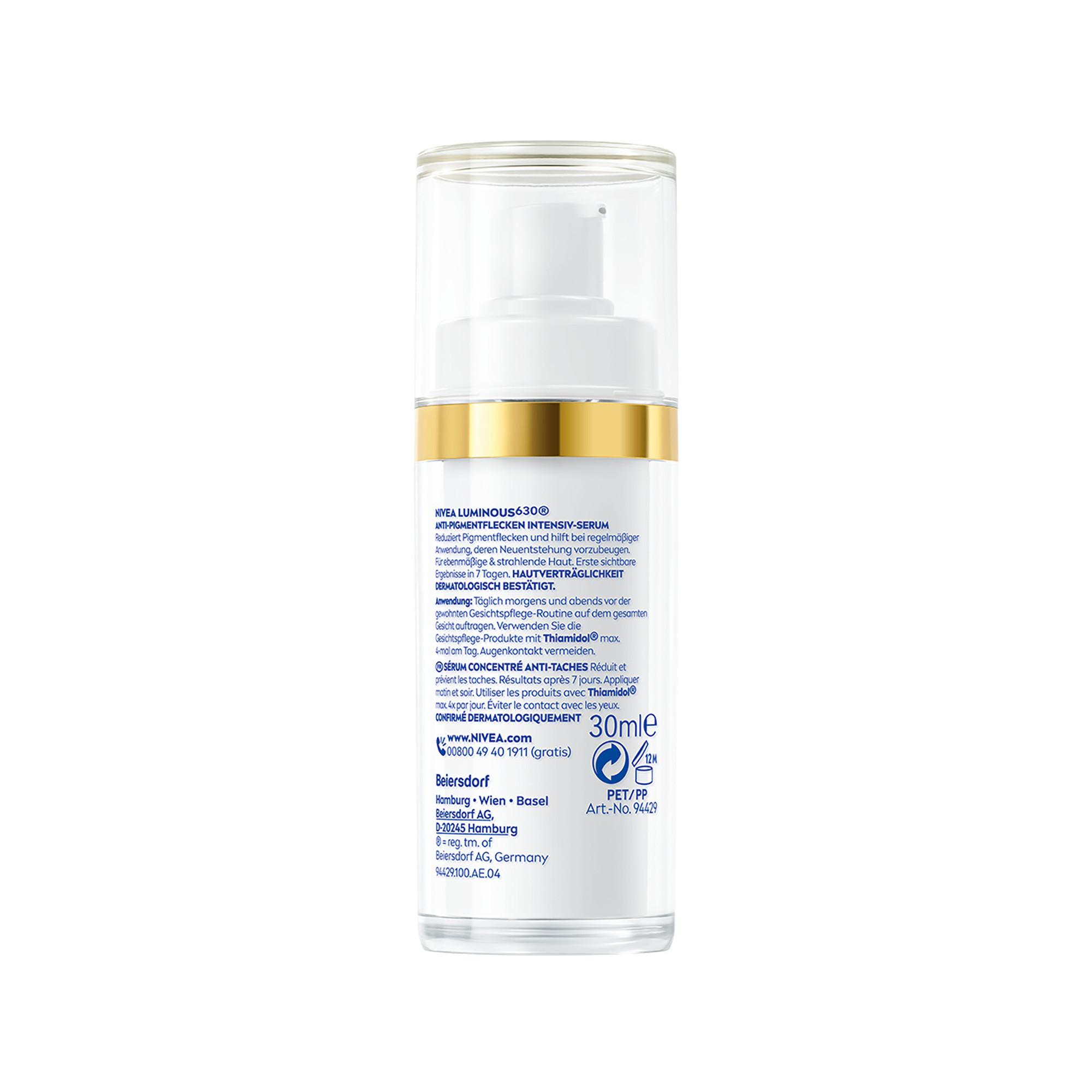 NIVEA Cellular Luminous Anti-Pigmentflecken Intensiv-Serum Siero Concentrato Cellulare Siero Anti-Pigmentario Luminous630® 