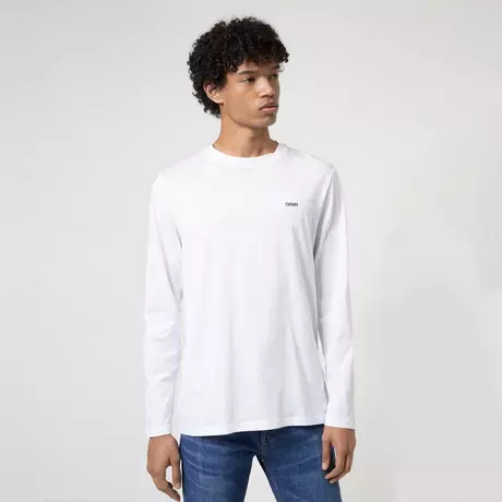 HUGO T-Shirt Jersey Bianco