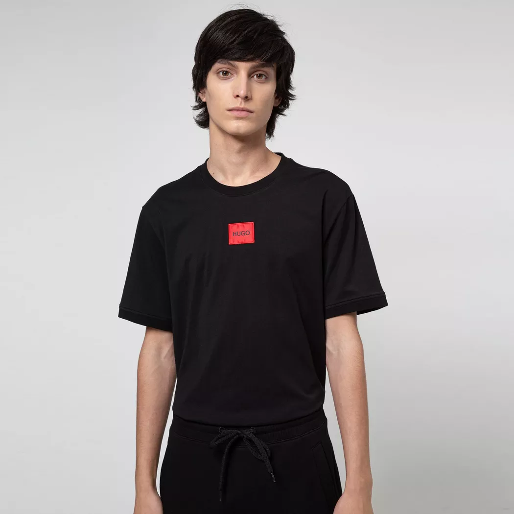Hugo T-shirt à Manches Courtes Diragolino212 Black M Homme