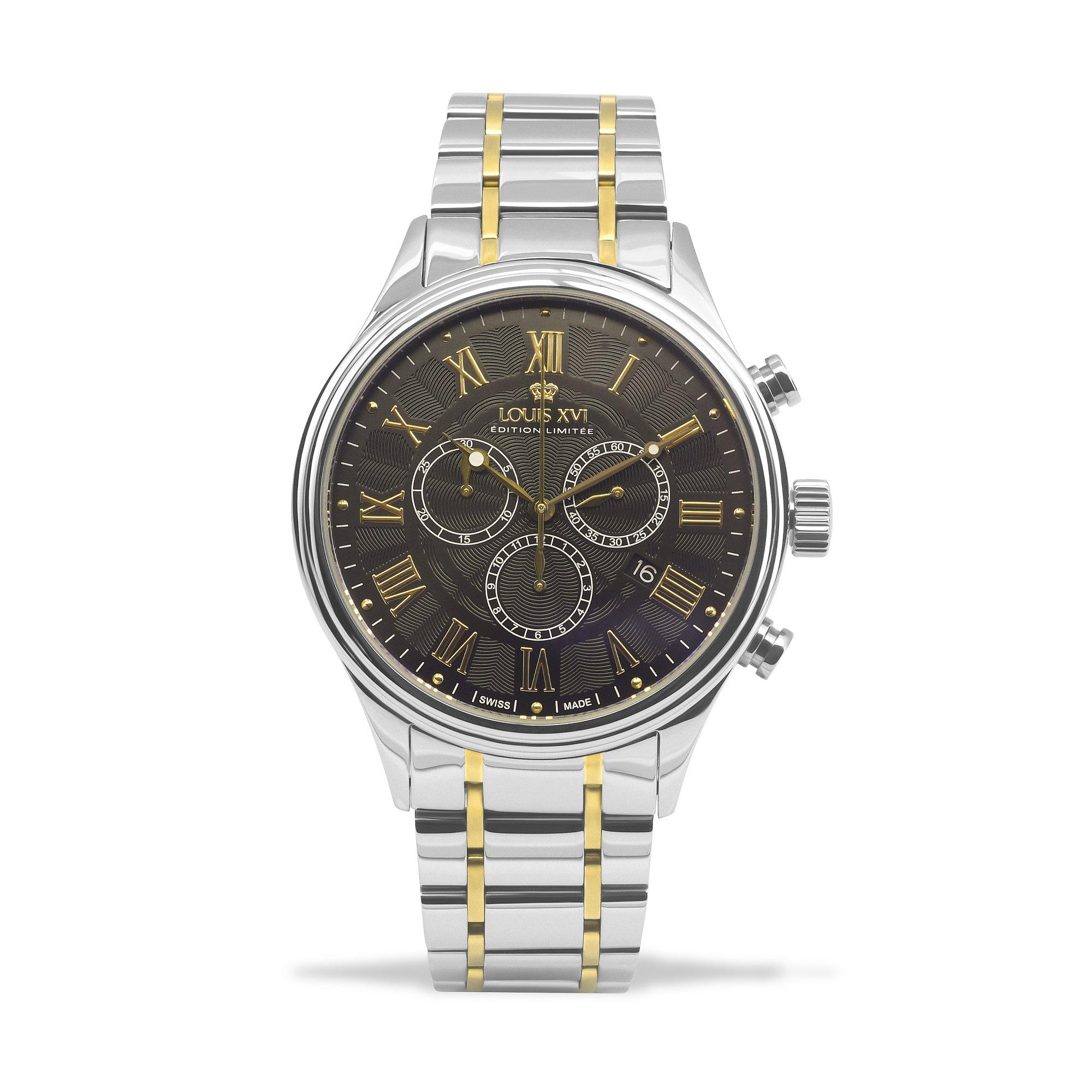 Image of Chronograph Uhr Herren Multicolor 43mm