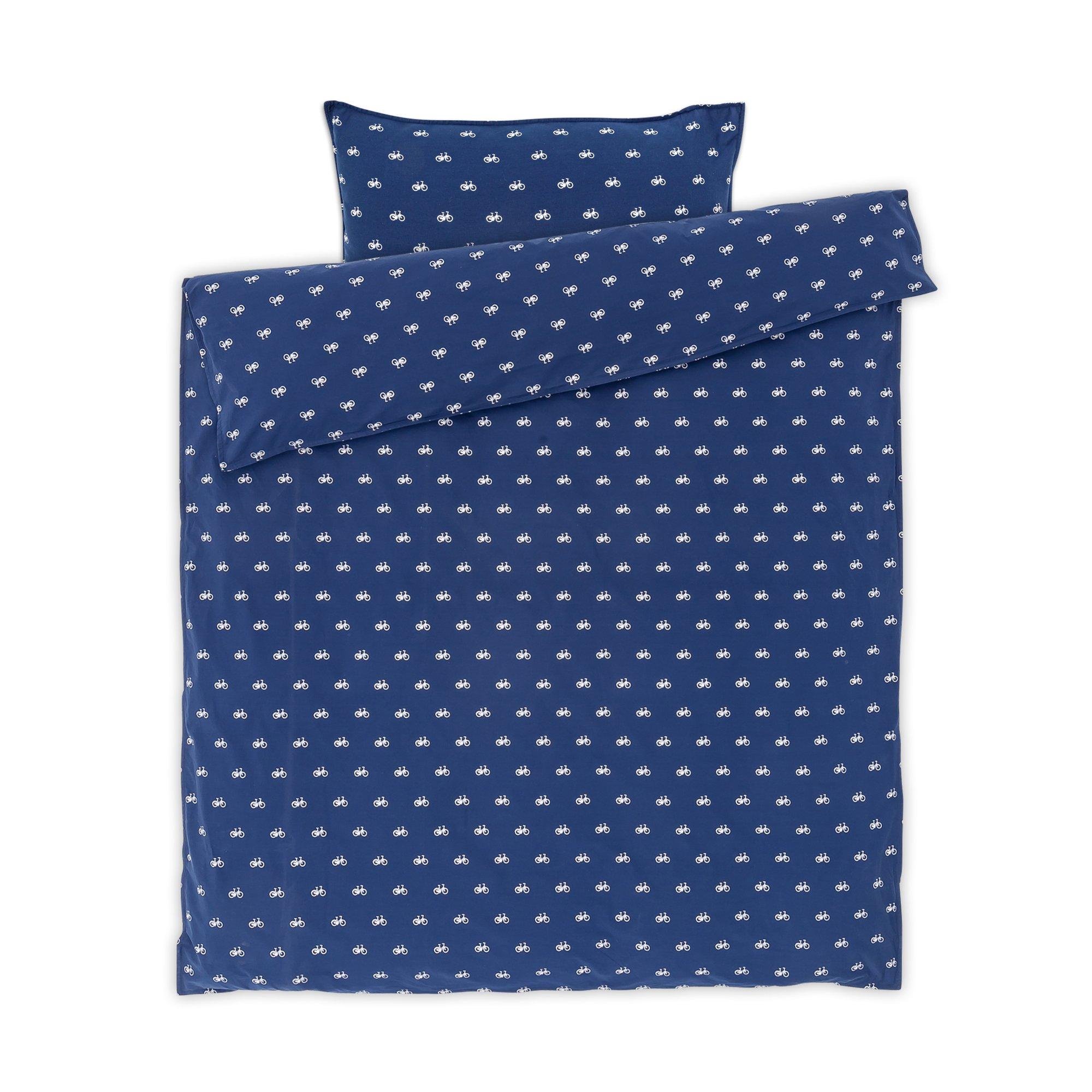 Manor Collections Velo Housse de Couette Imprimé Vélo  