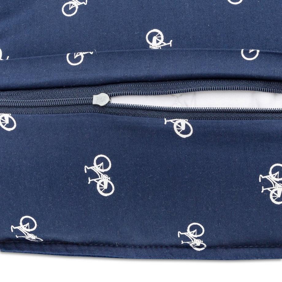 Manor Collections Velo Federa con Stampa Bicicletta  