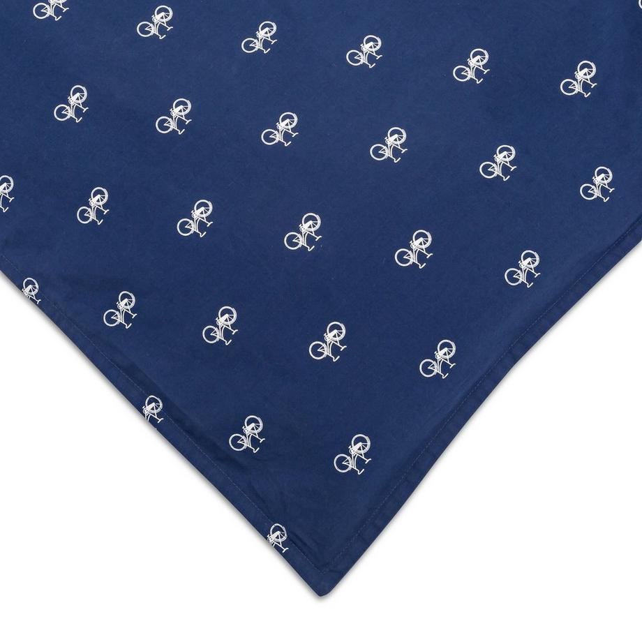 Manor Collections Velo Federa con Stampa Bicicletta  