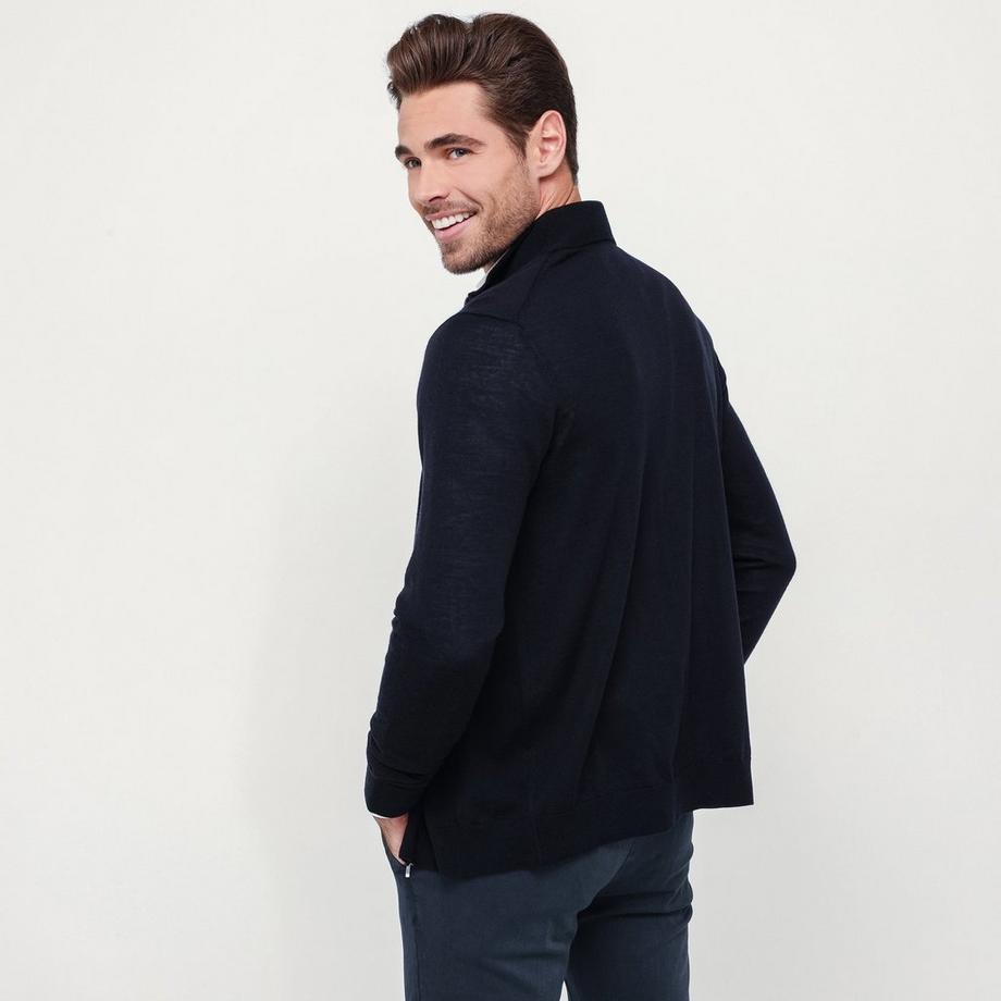 Manor Man Veste courte en tricot  