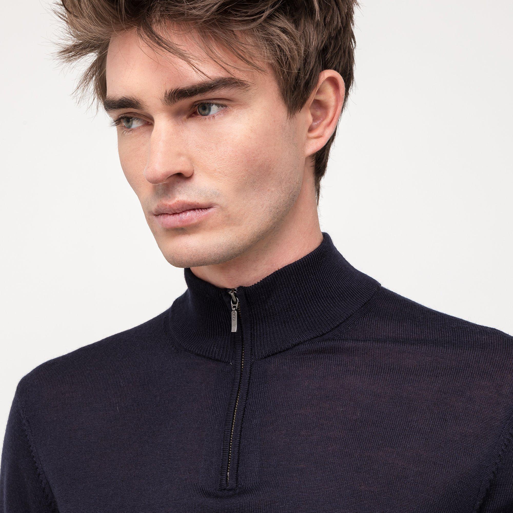 Manor Man Pullover Collo Coreana  