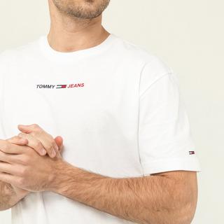 TOMMY JEANS TJM Linear Logo Tee T-Shirt 