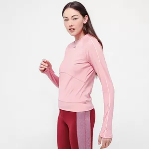 T-Shirt, Rundhals, langarm