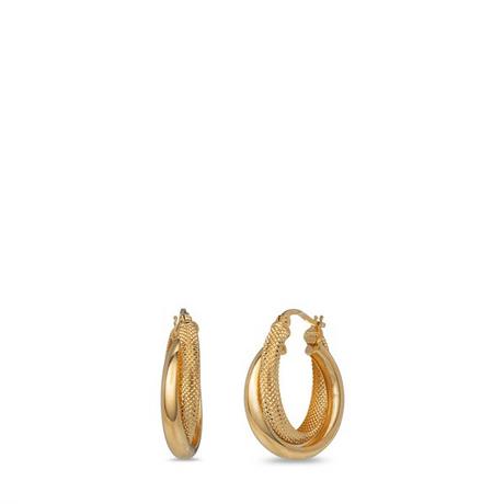 L' Atelier Gold 18 Karat by Manor  Boucles d'oreilles 