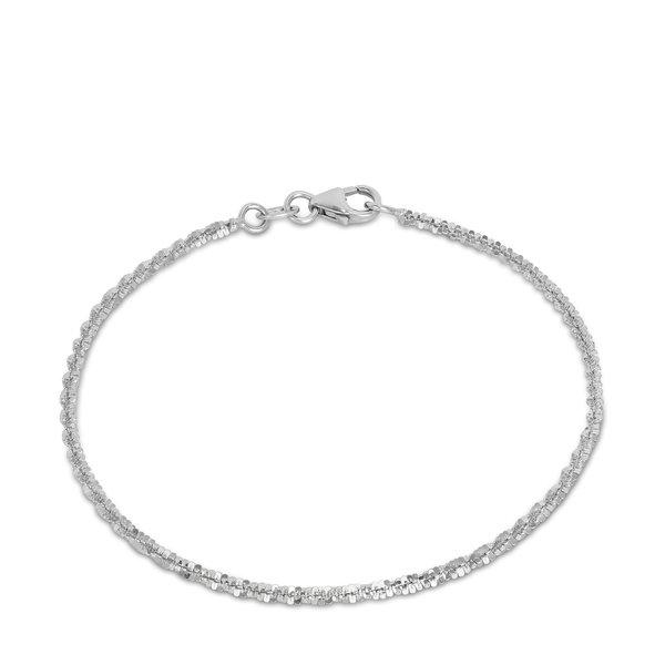 Image of Armband Damen Weissgold 58