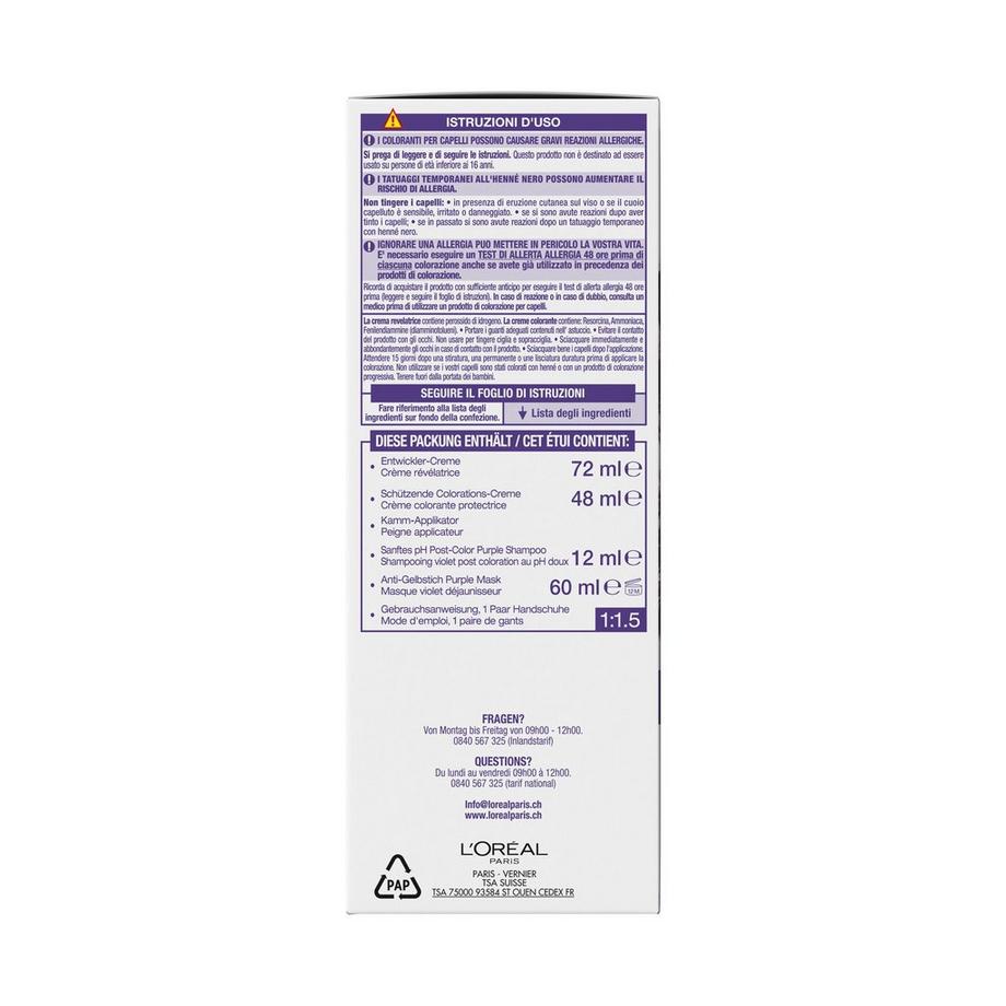 L'Oréal Paris Cool Crème Helbraun Cool Crème 4.11 Ultra Kühles Mittelbraun 