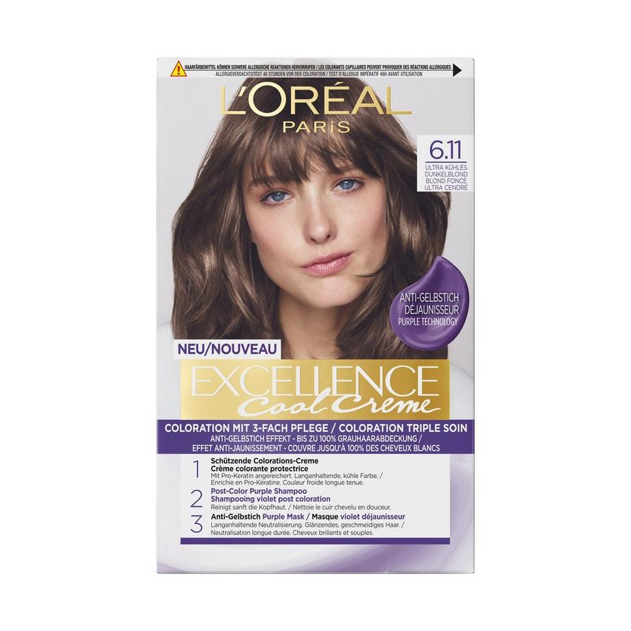 L'Oréal Paris Cool Crème Dblond Cool Crème 6.11 Ultra Cenere Biondo Scuro 