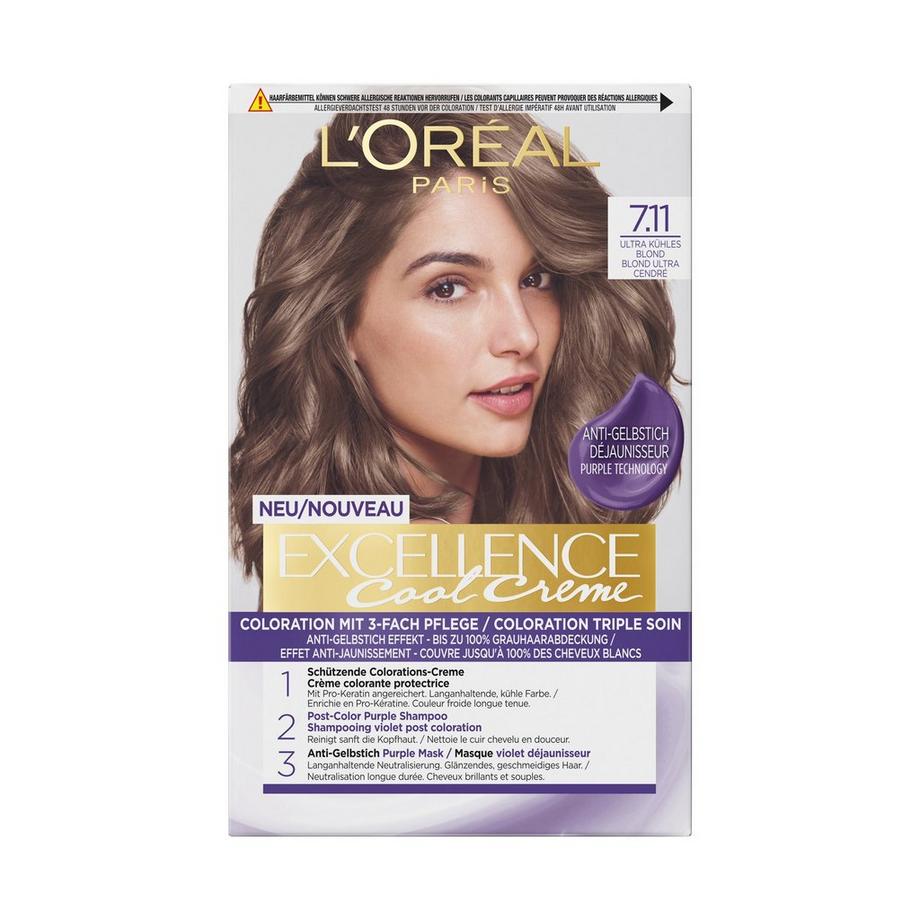 L'Oréal Paris Cool Crème Cool Crème 7.11 Ultra Kühles Blond 