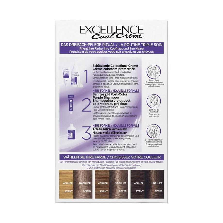 L'Oréal Paris Cool Crème Cool Crème 7.11 Ultra Kühles Blond 