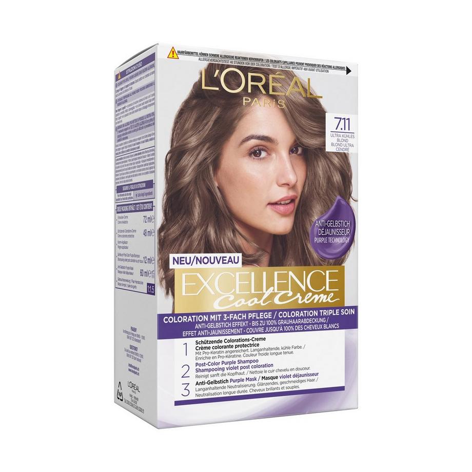 L'Oréal Paris Cool Crème Cool Crème 7.11 Ultra Kühles Blond 