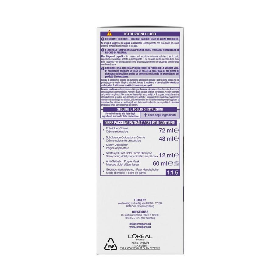 L'Oréal Paris Cool Crème Cool Crème 7.11 Ultra Kühles Blond 