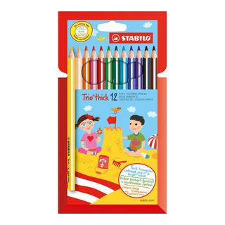 STABILO Set di matite colorate Jumbo 