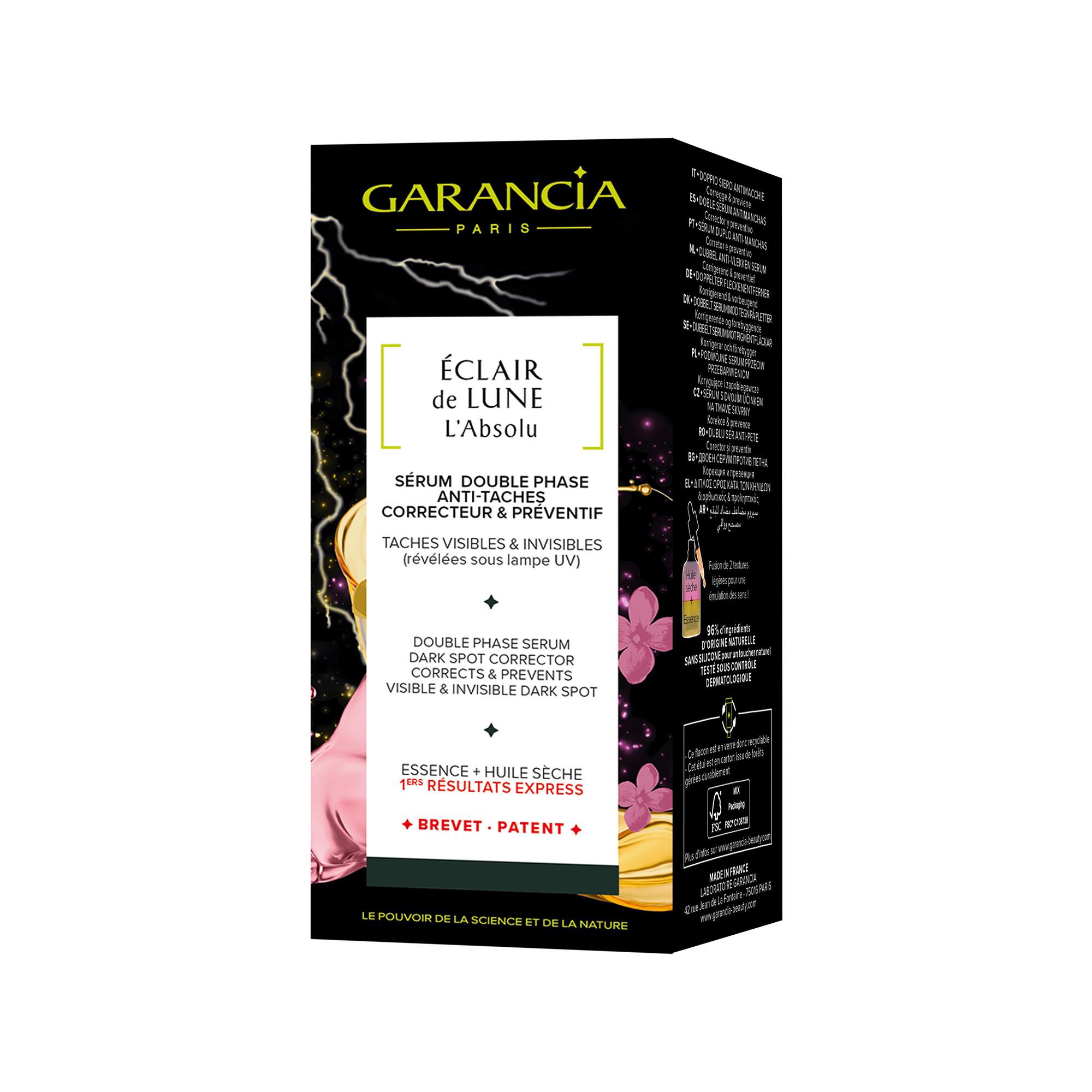 GARANCIA Sérum Double Phase Anti-Taches, Correcteur, Préventif Eclair de Lune L'Absolu  