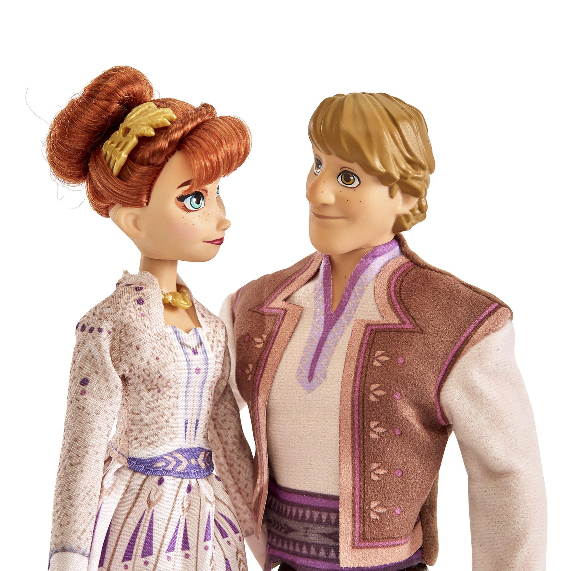 Hasbro  Frozen - La Reine des neiges, Anna et Kristoff 