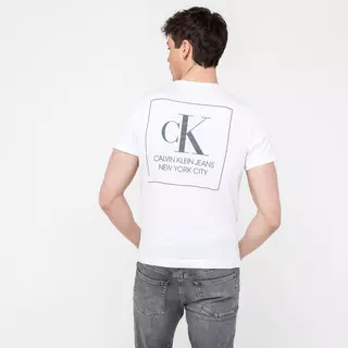 Calvin Klein Jeans T-Shirt URBAN IRIDESCENT GRAPHIC TEE Blanc