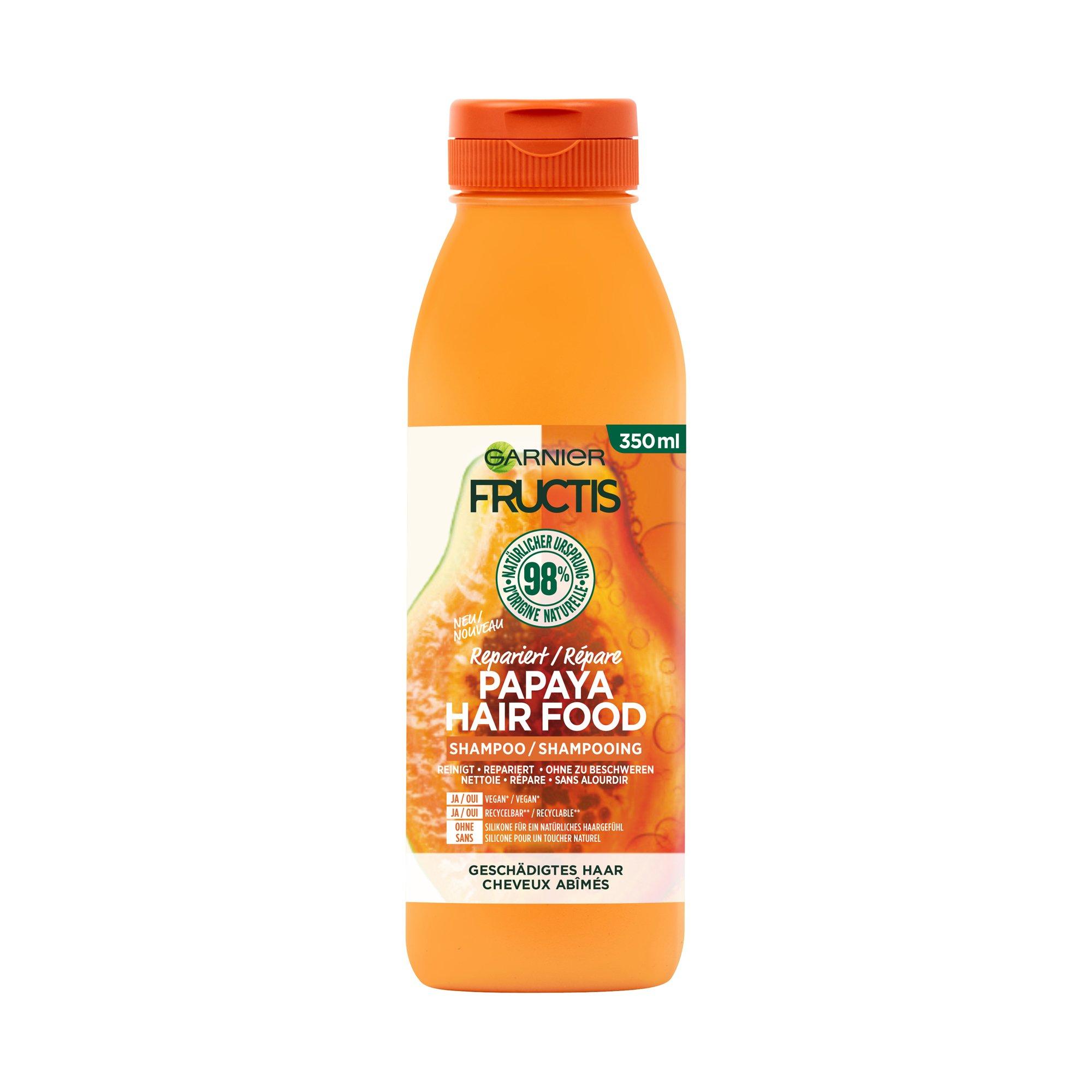 Image of FRUCTIS Papaya Fructis Hair Food Papaya Shampoo - 350ml