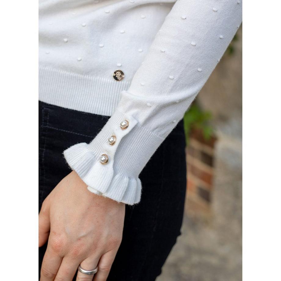 La Petite Etoile Solferinos Pull Col Volanté  