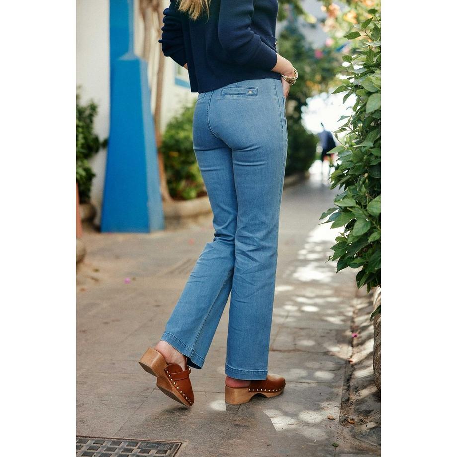 La Petite Etoile High Waisted Regular Fit Jeans  