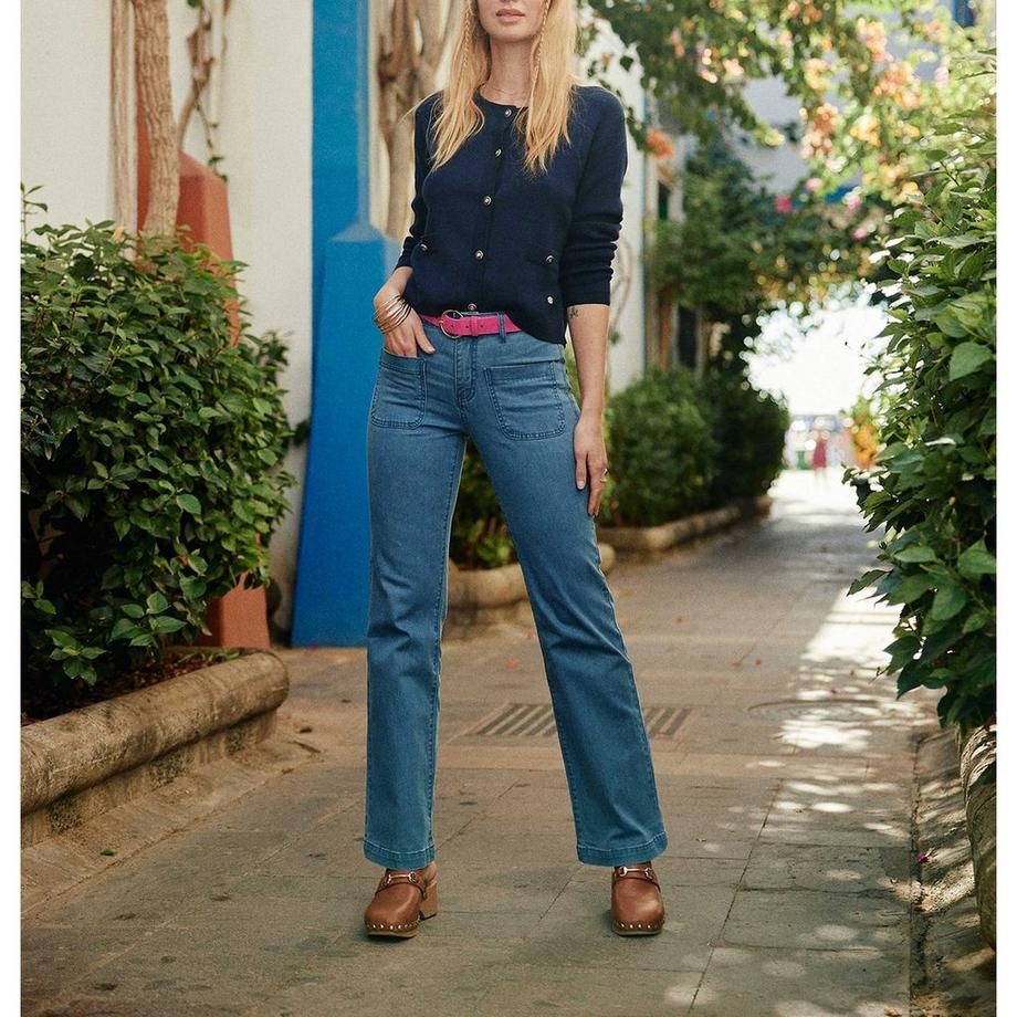 La Petite Etoile High Waisted Regular Fit Jeans  