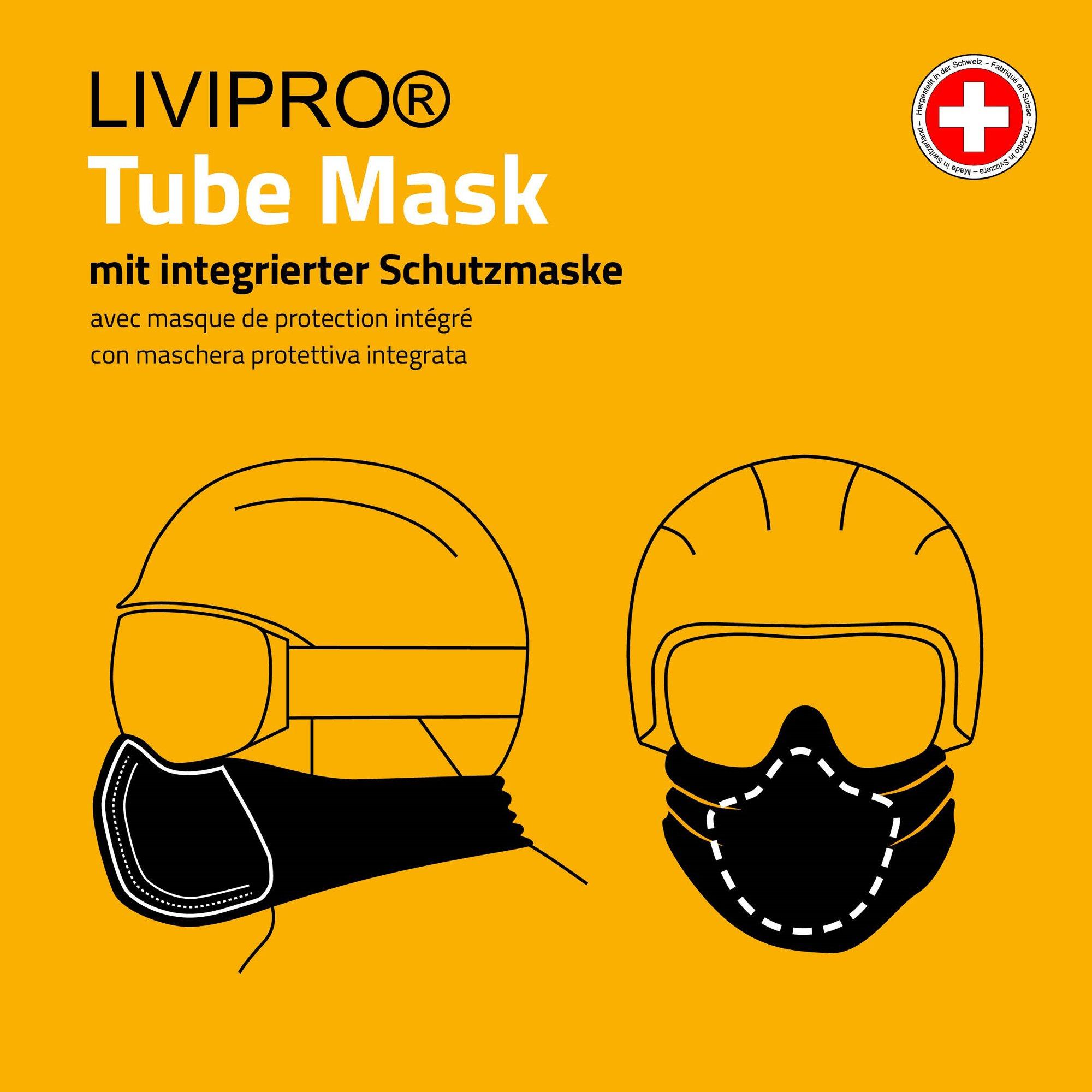 Unrepa LIVIPRO Ski Tube Ski Tube Mask, Mundschutzmasken 