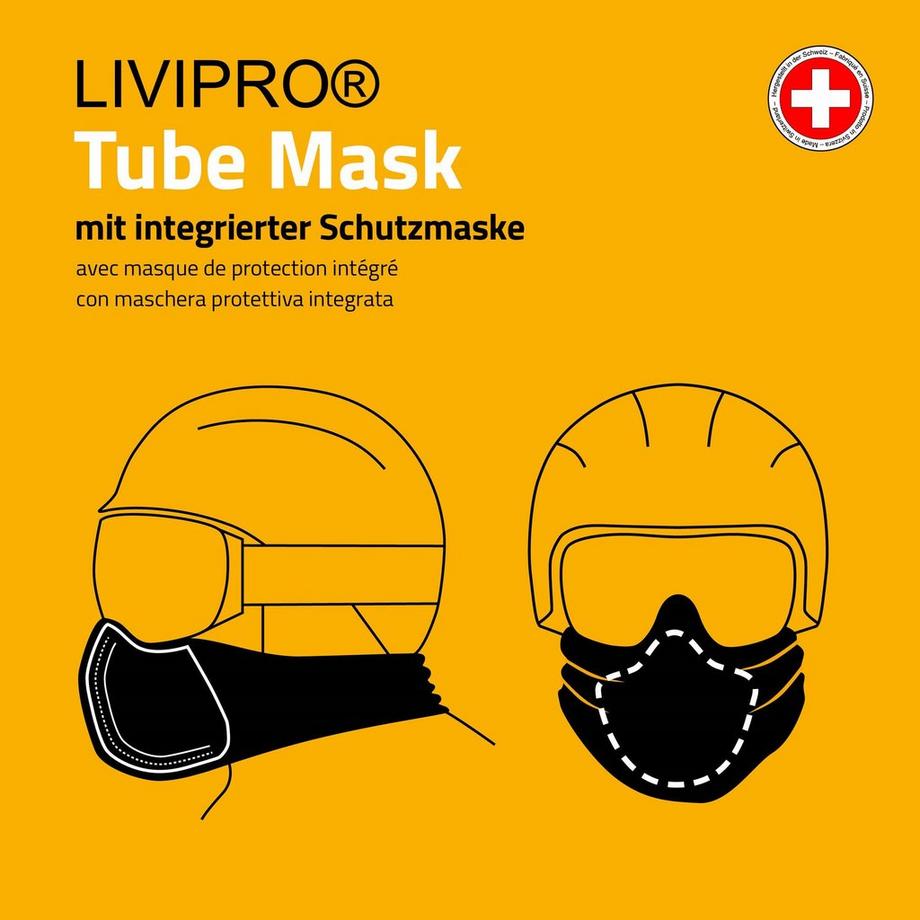 Unrepa LIVIPRO Ski Tube Ski Tube Mask, Masques de Protection 