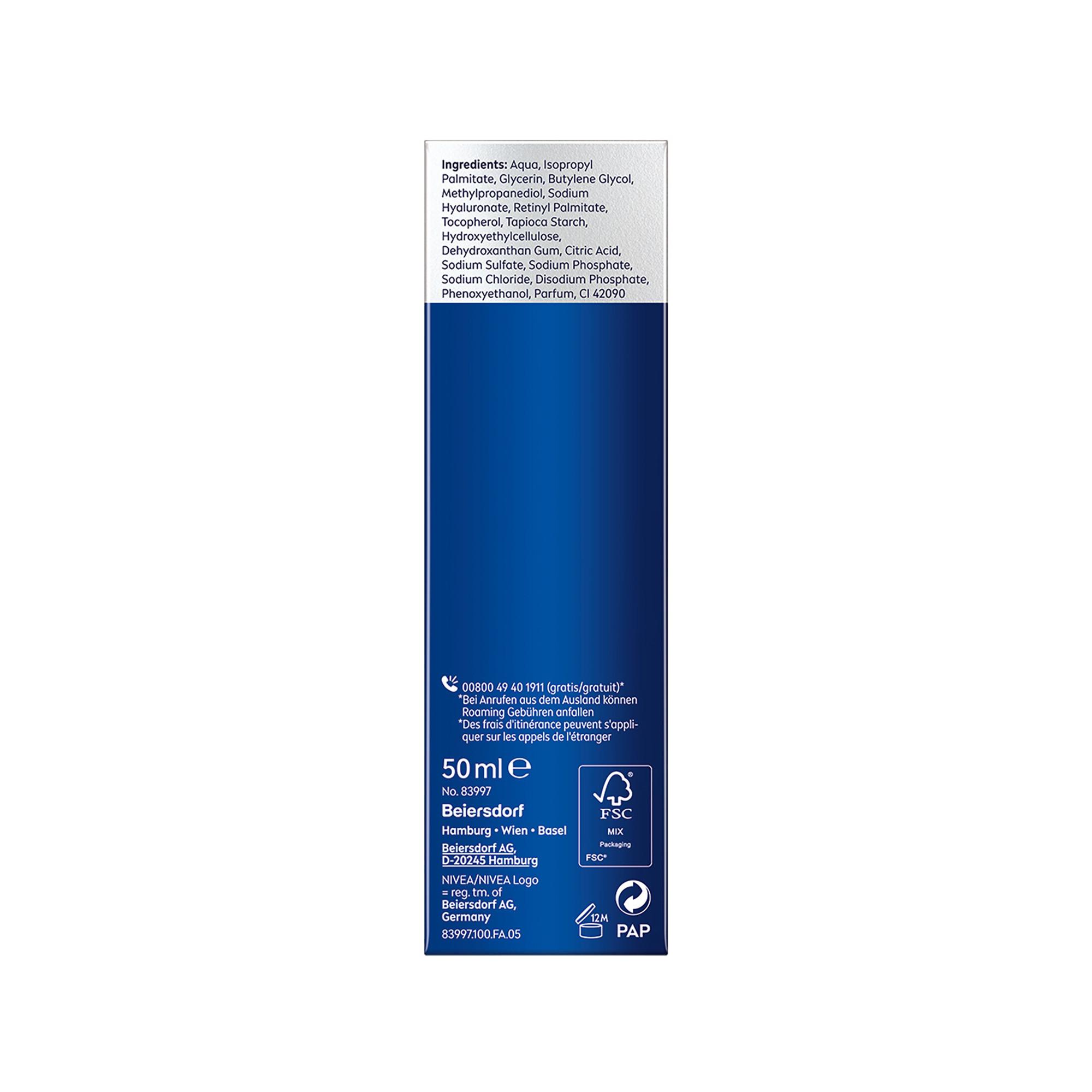 NIVEA Men Anti-Age Hyaluron Gesichtsgel Hydro Gel Visage Anti-Age Hyaluron 