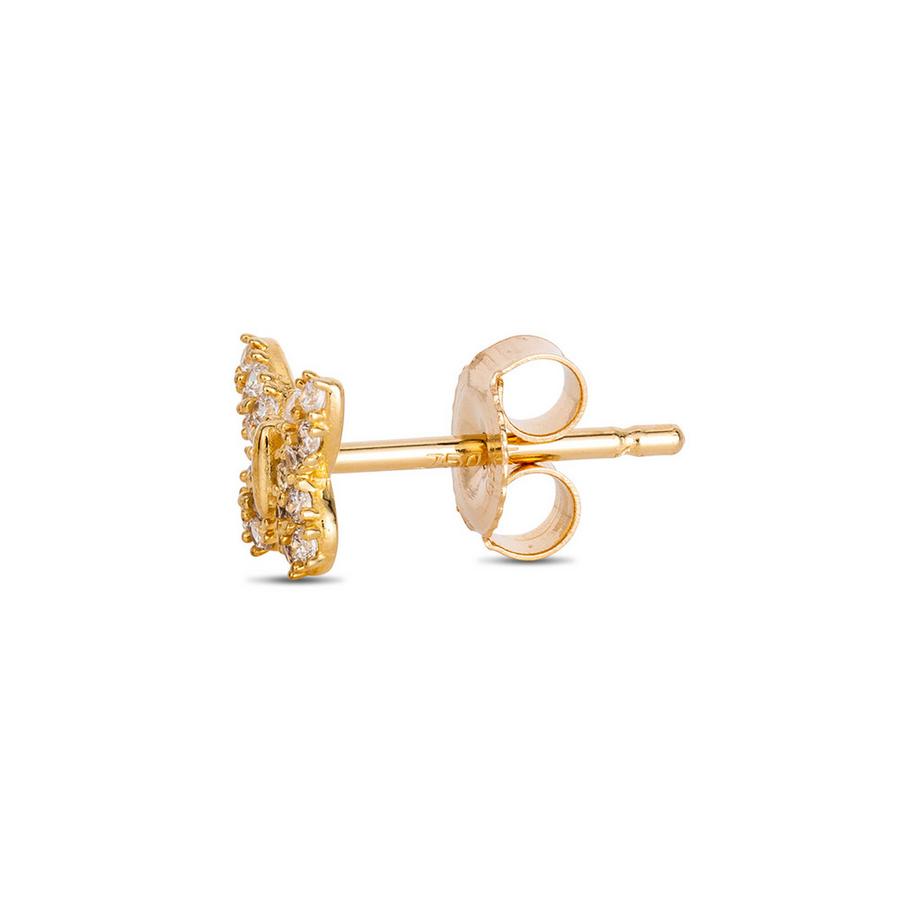 L' Atelier Gold 18 Karat by Manor  Ohrstecker 