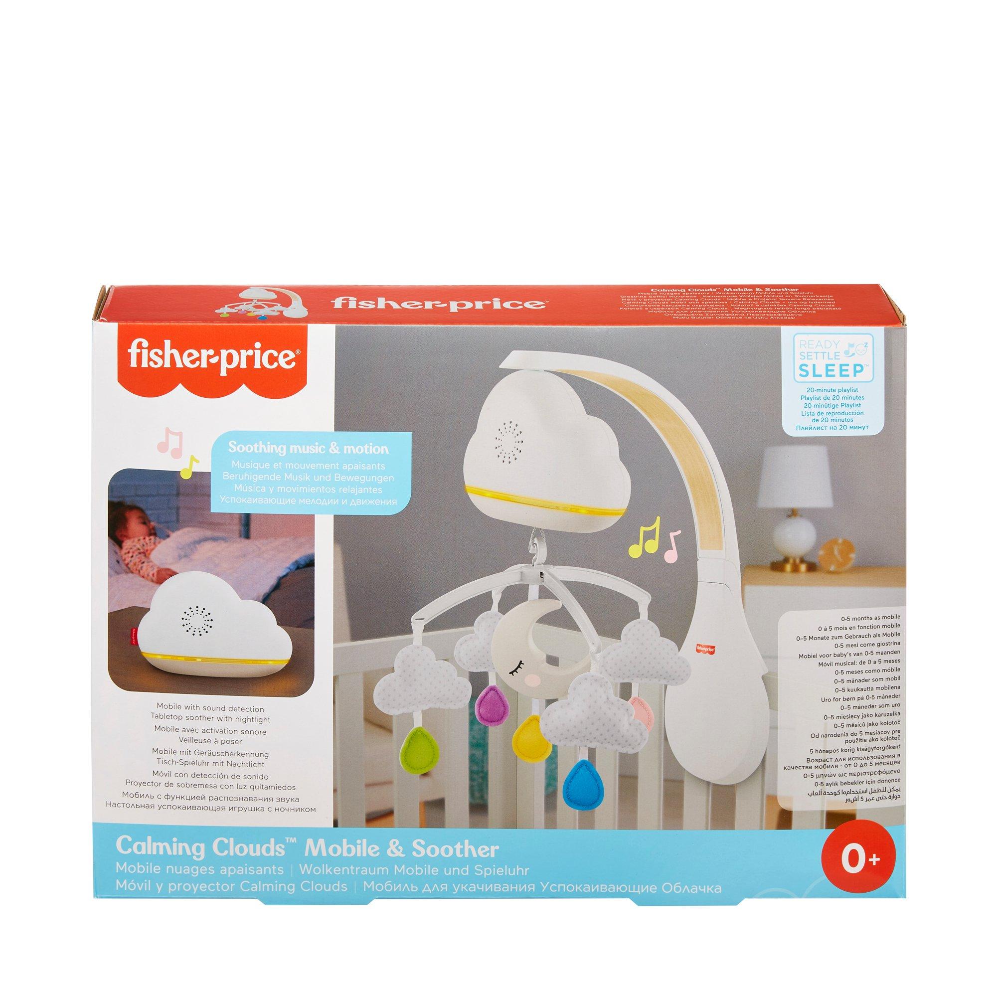 Image of Traumhaftes Wolken-mobile Mit Licht, Musik Und Geräusch-sensor Unisex Multicolor