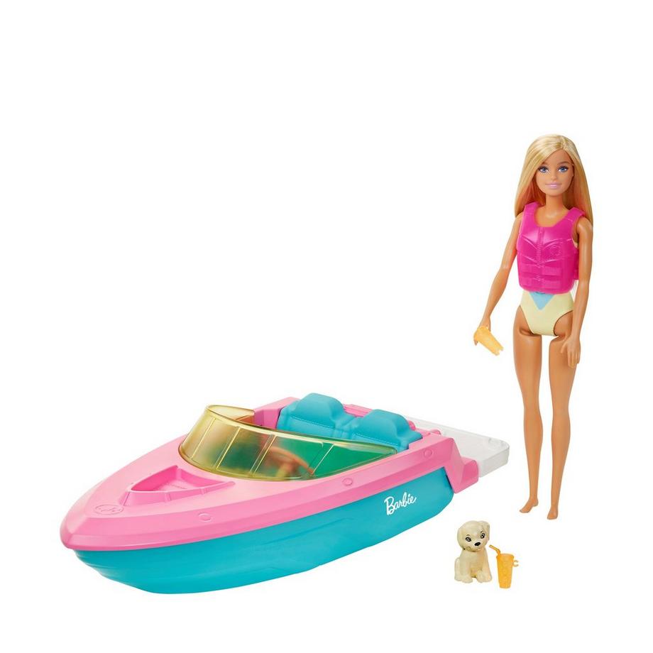 Barbie  Boot-Spielset mit Puppe 
