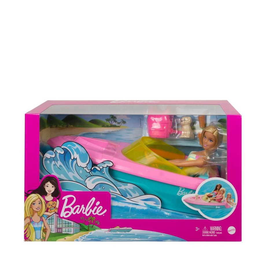 Barbie  Boot-Spielset mit Puppe 
