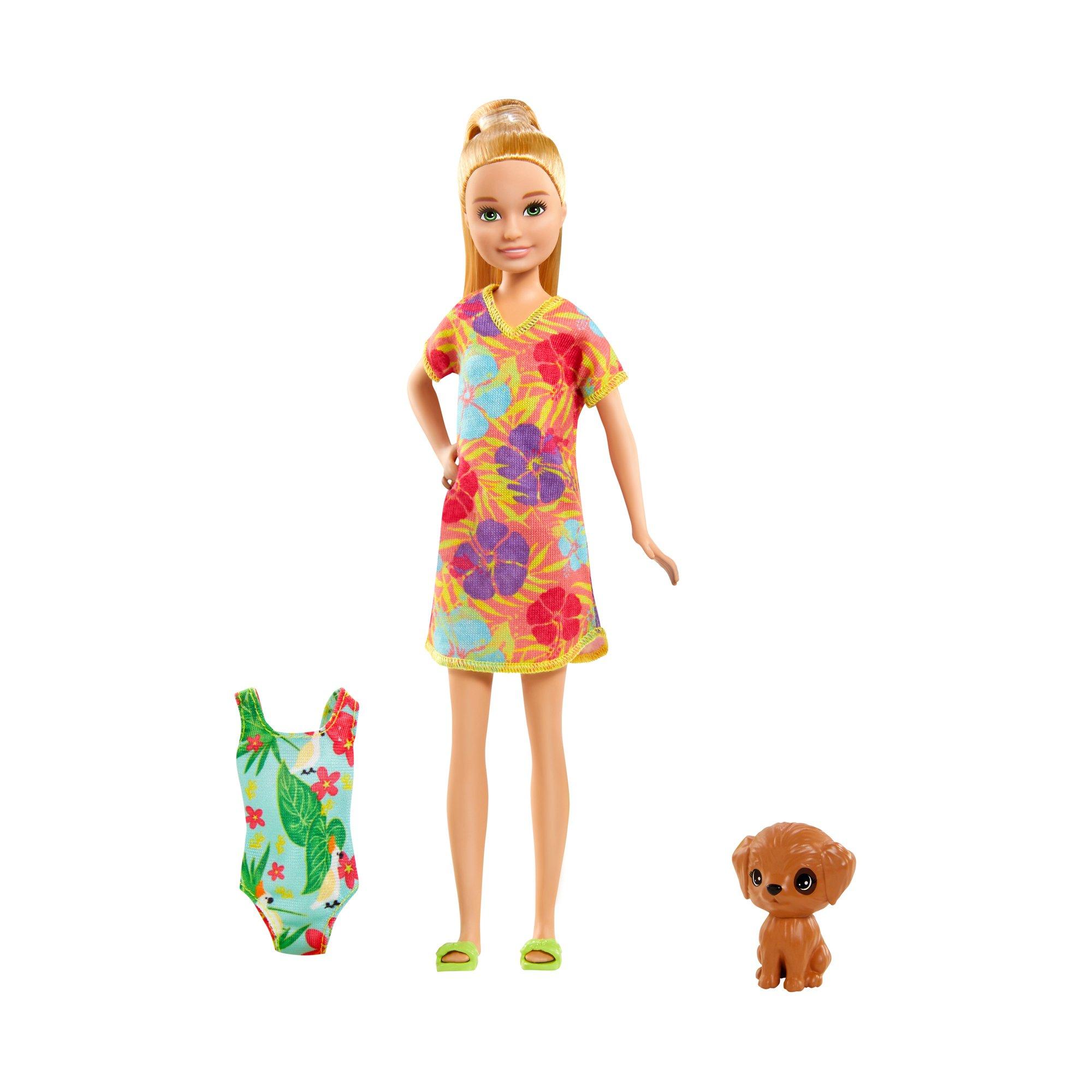 Image of Barbie Barbie und Chelsea, Dschungelabenteuer, Stacie-Puppe und Zubehör