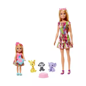 Barbie und Chelsea, Dschungelabenteuer, Schwestern-Spielset