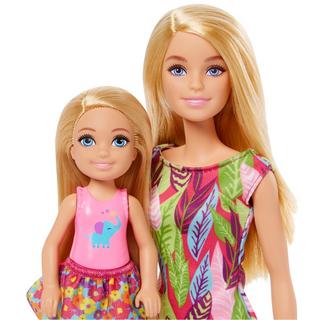 Barbie  Barbie und Chelsea, Dschungelabenteuer, Schwestern-Spielset 
