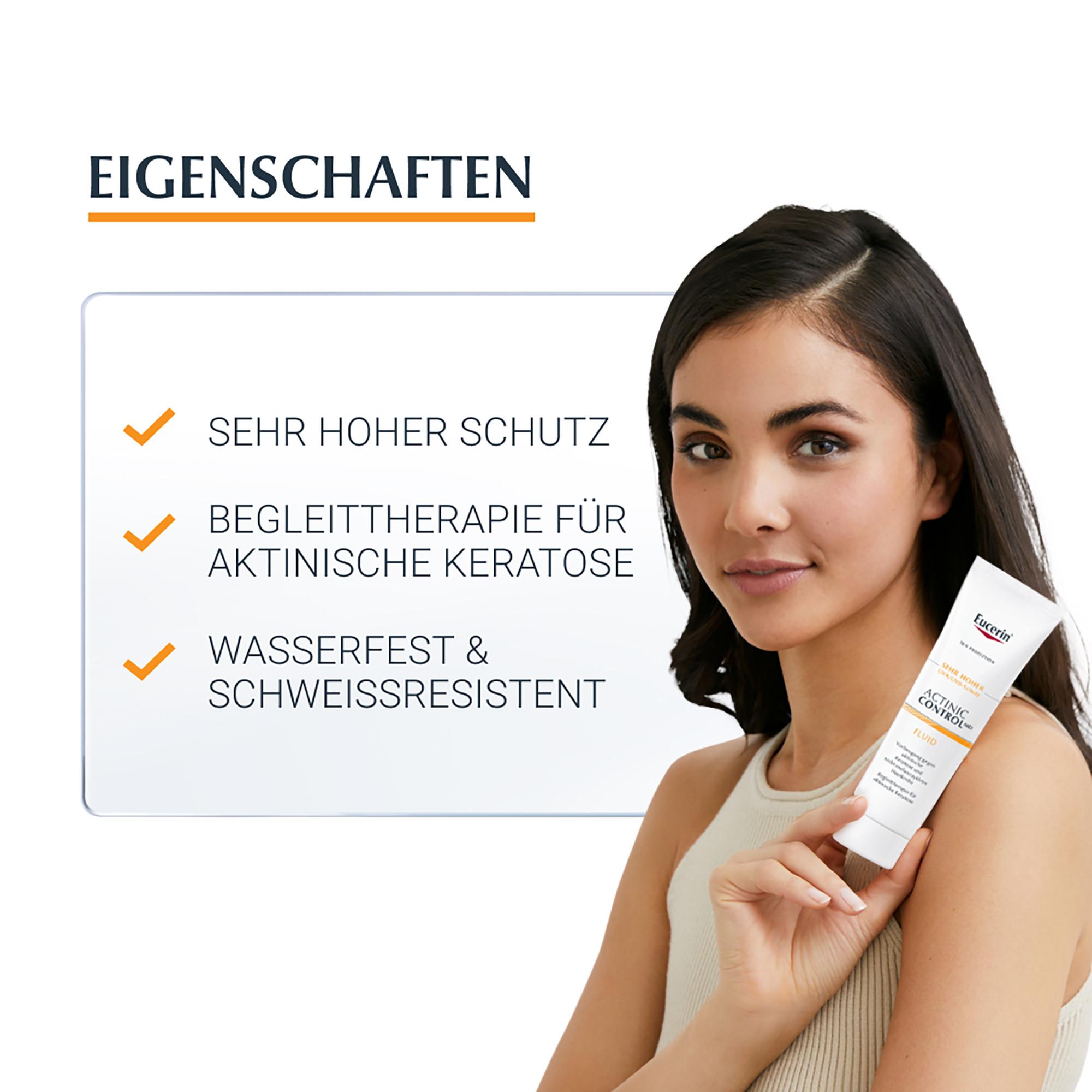 Eucerin Sun Actinic Control Fluid Face & Body LSF 100  