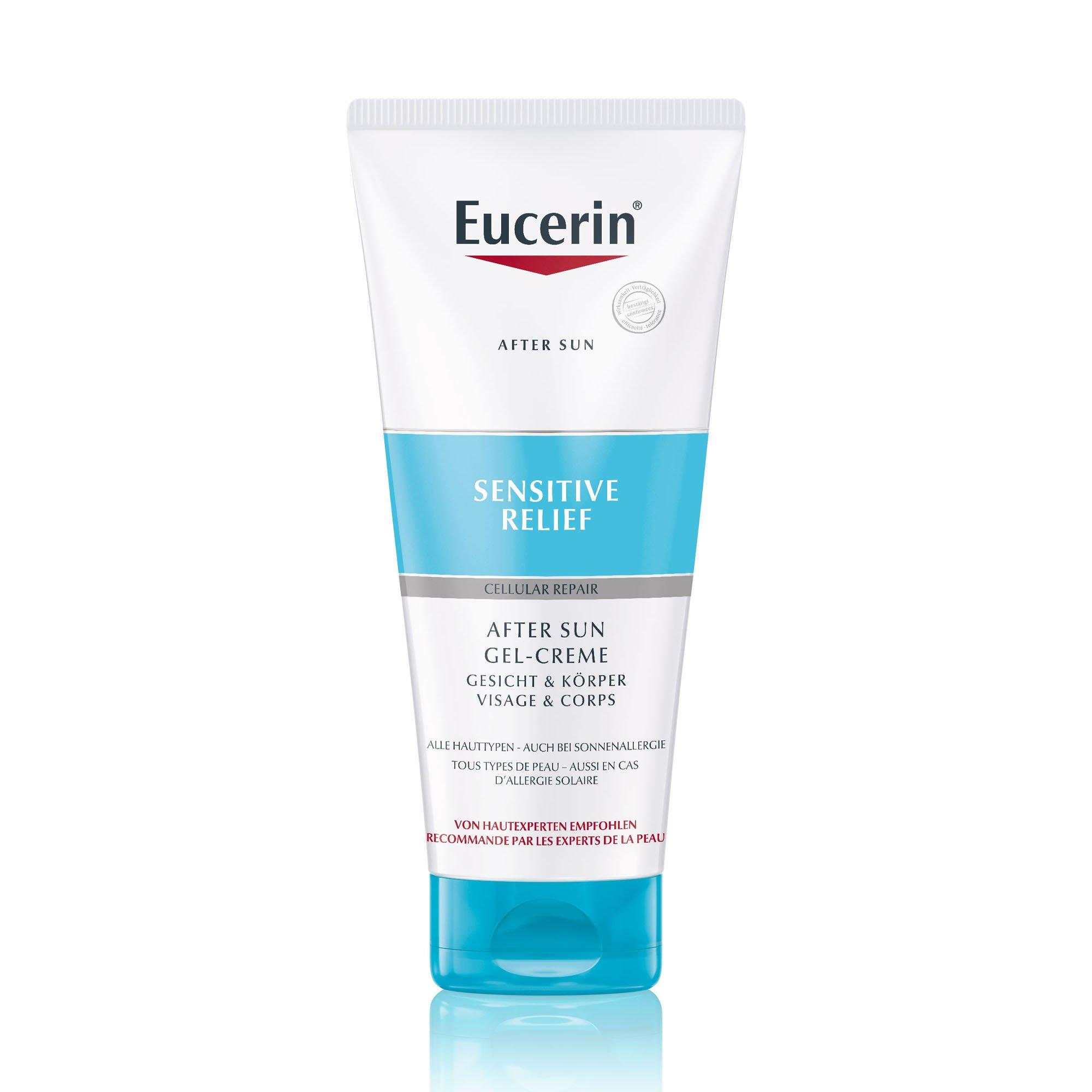 Image of Eucerin Sensitive relief after sun Gel Body&Face Sensitive Relief After Sun Gel Creme Gesicht & Körper - 200ml